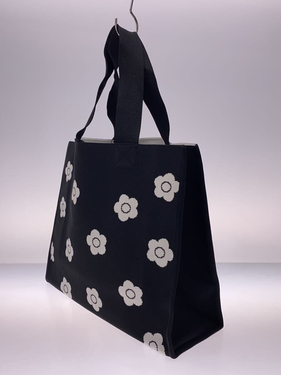 MARY QUANT Tote Bag Polyester BLK Floral 223-812769-010-0 2
