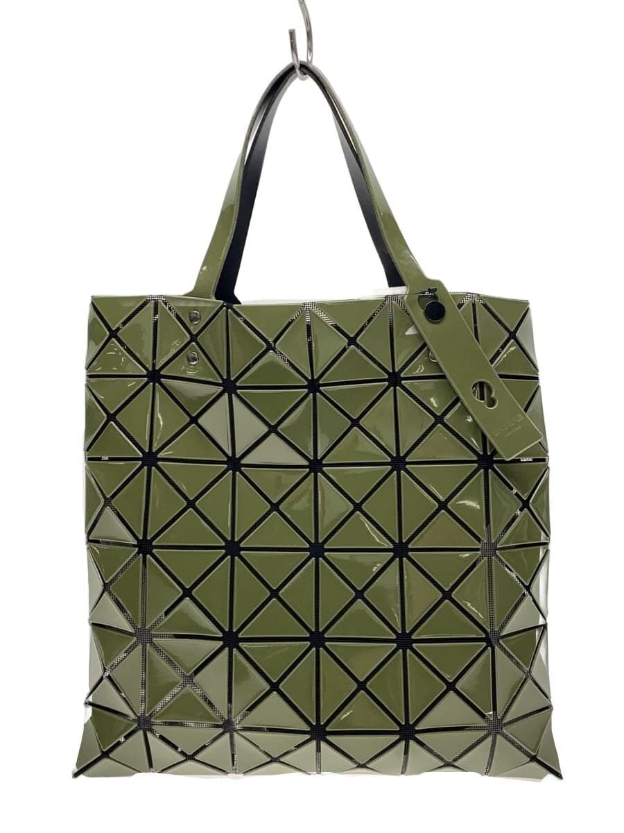 BAO BAO ISSEY MIYAKE Tote Bag PVC Green BB61-AG634