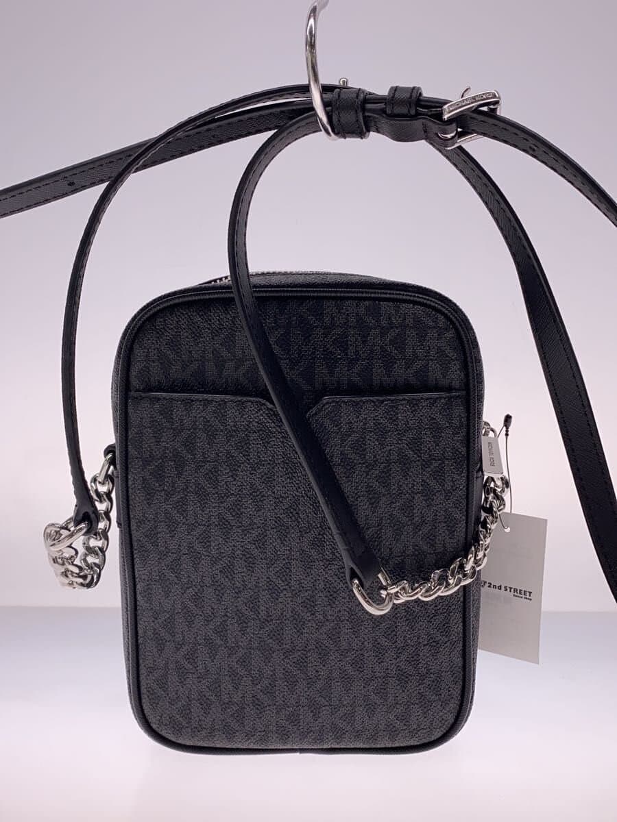 MICHAEL KORSJET SET TRAVEL MD NS CHAIN XBODY PVC BLK All Over Pattern 35F1STVC2B 3