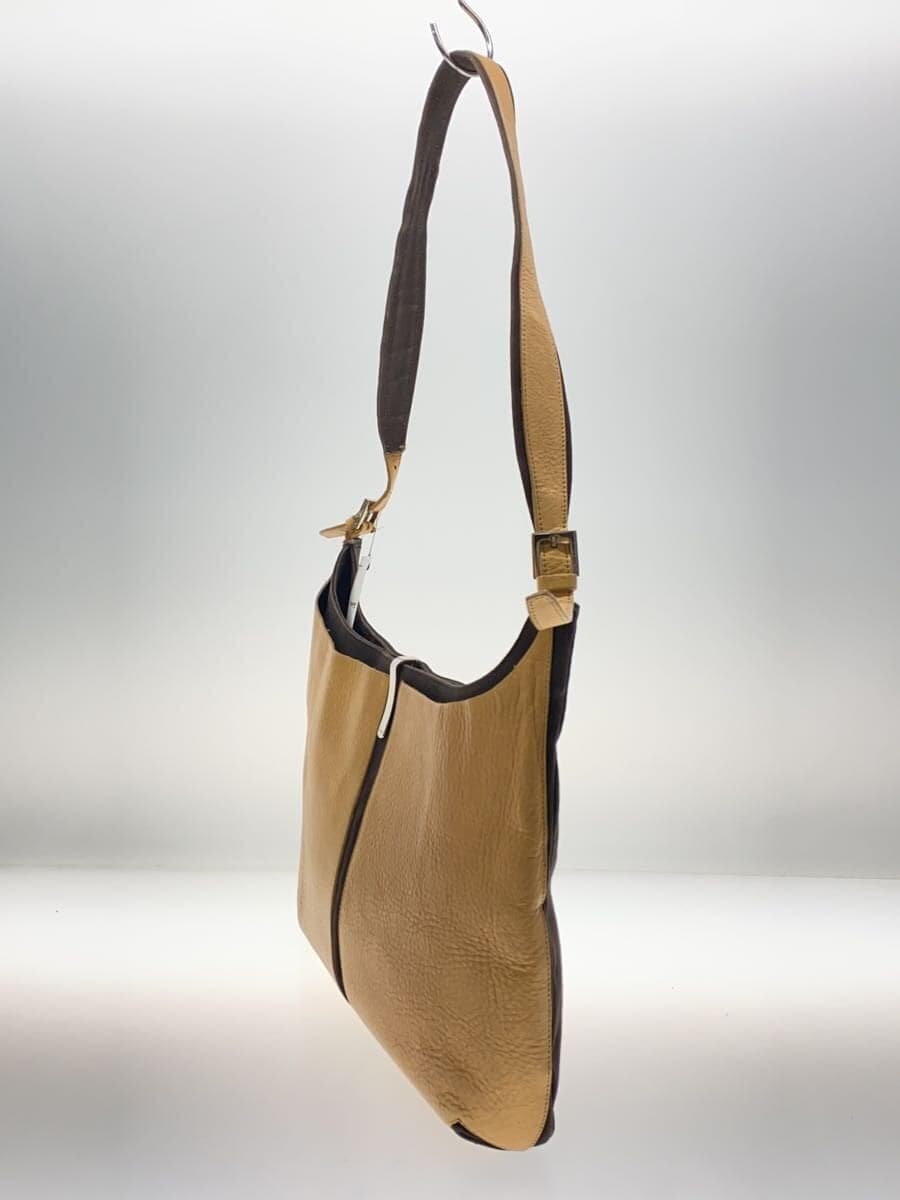 BALLY shoulder bag leather BEG 2