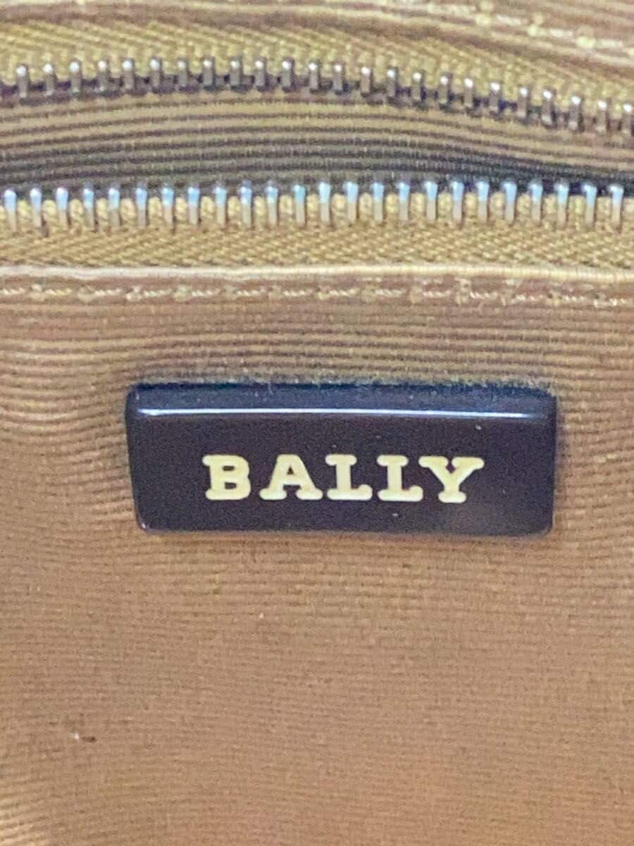 BALLY shoulder bag leather BEG 5