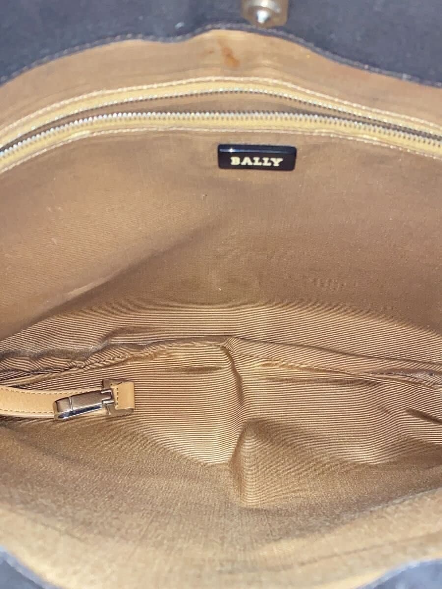 BALLY shoulder bag leather BEG 6