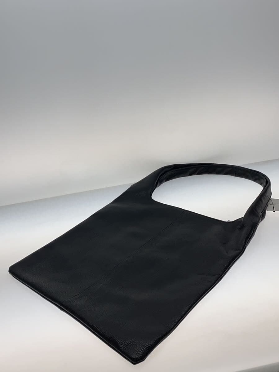 Firsthand Leather Marche Tote Bag Leather BLK fsm-02 2