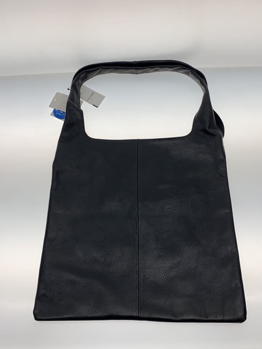 Firsthand Leather Marche Tote Bag Leather BLK fsm-02 3