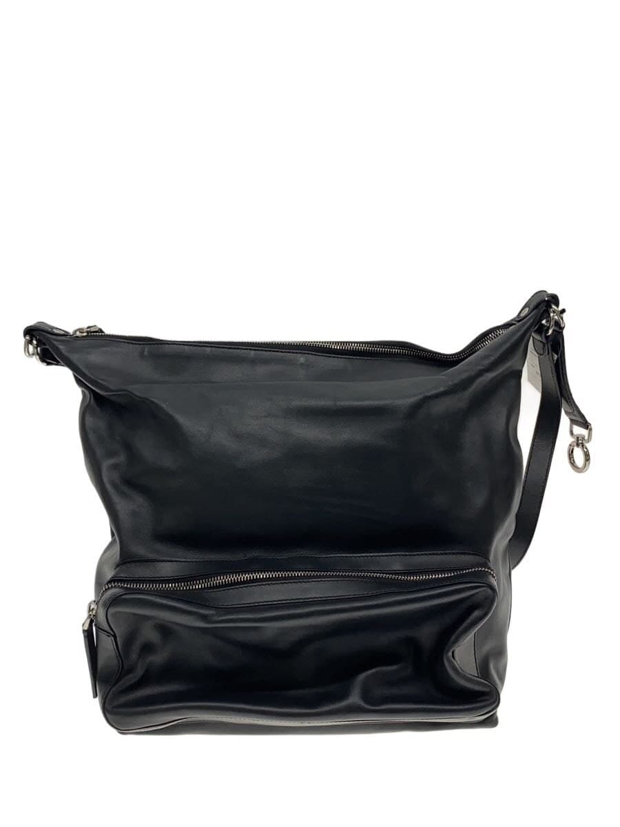 MARNI Backpack Leather Black Slight scuffing on corners