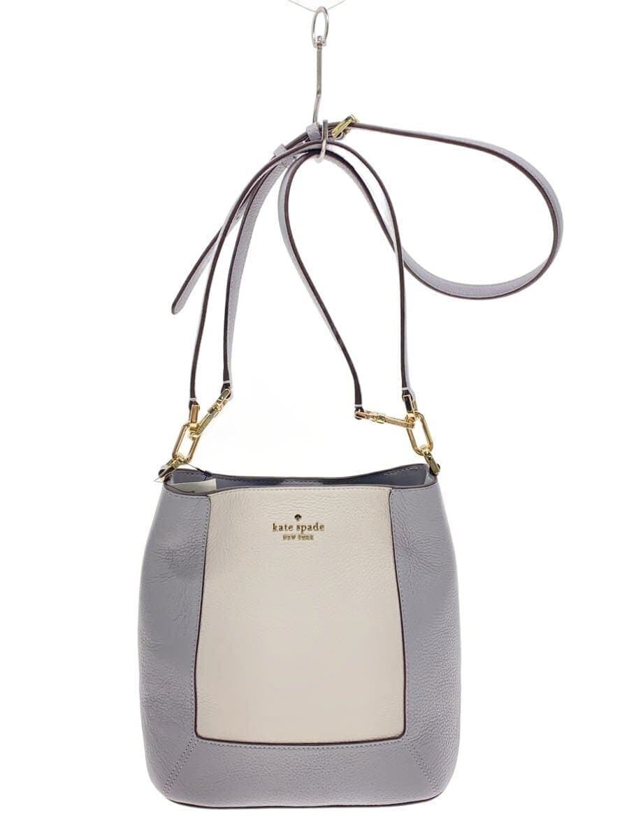 Kate Spade New York shoulder bag leather WHT plain KH441 UG3