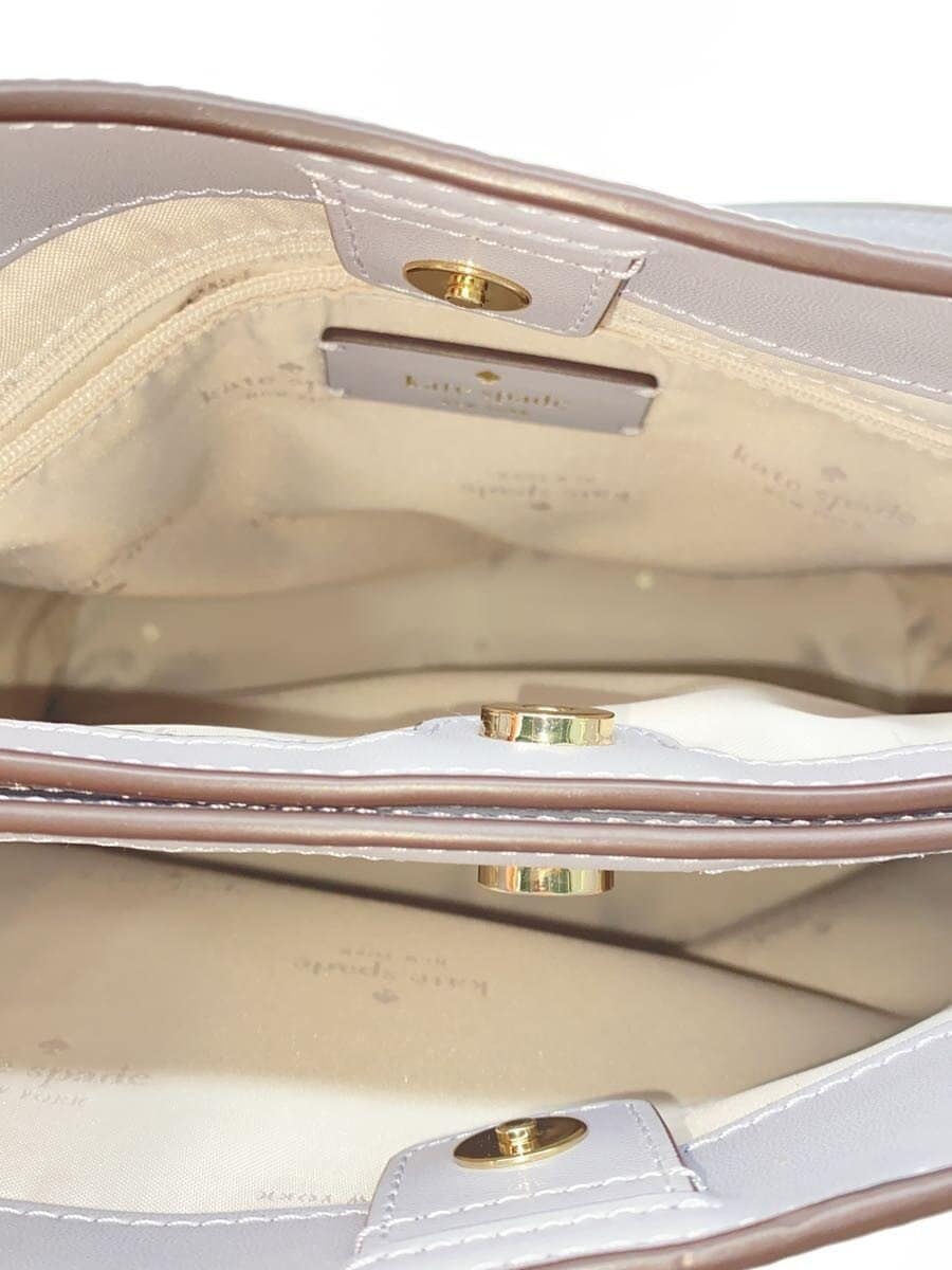 Kate Spade New York shoulder bag leather WHT plain KH441 UG3 6