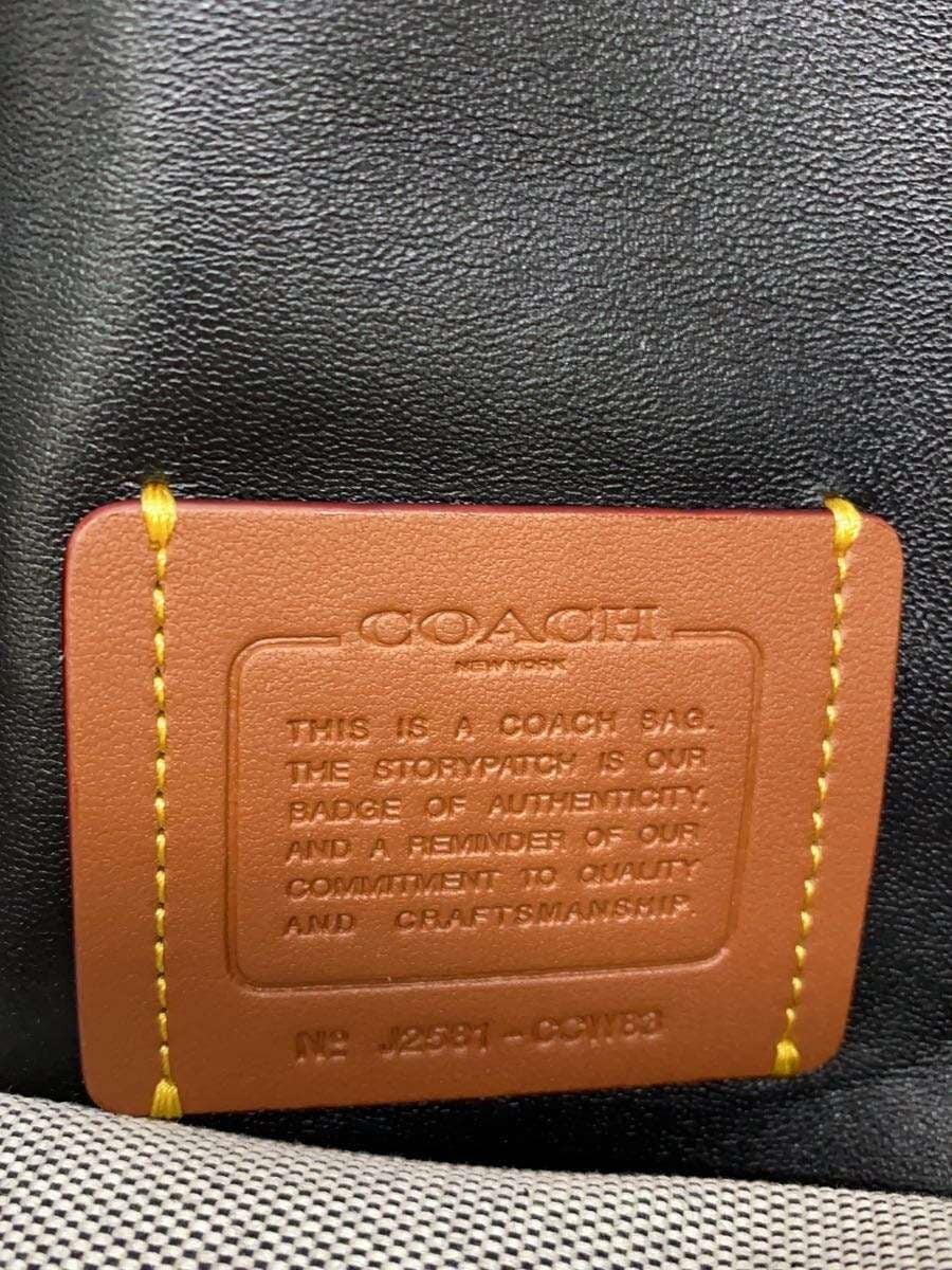 COACH Tabby Shoulder Bag 26 Quilted Shoulder Bag Leather BLK CCW83 5