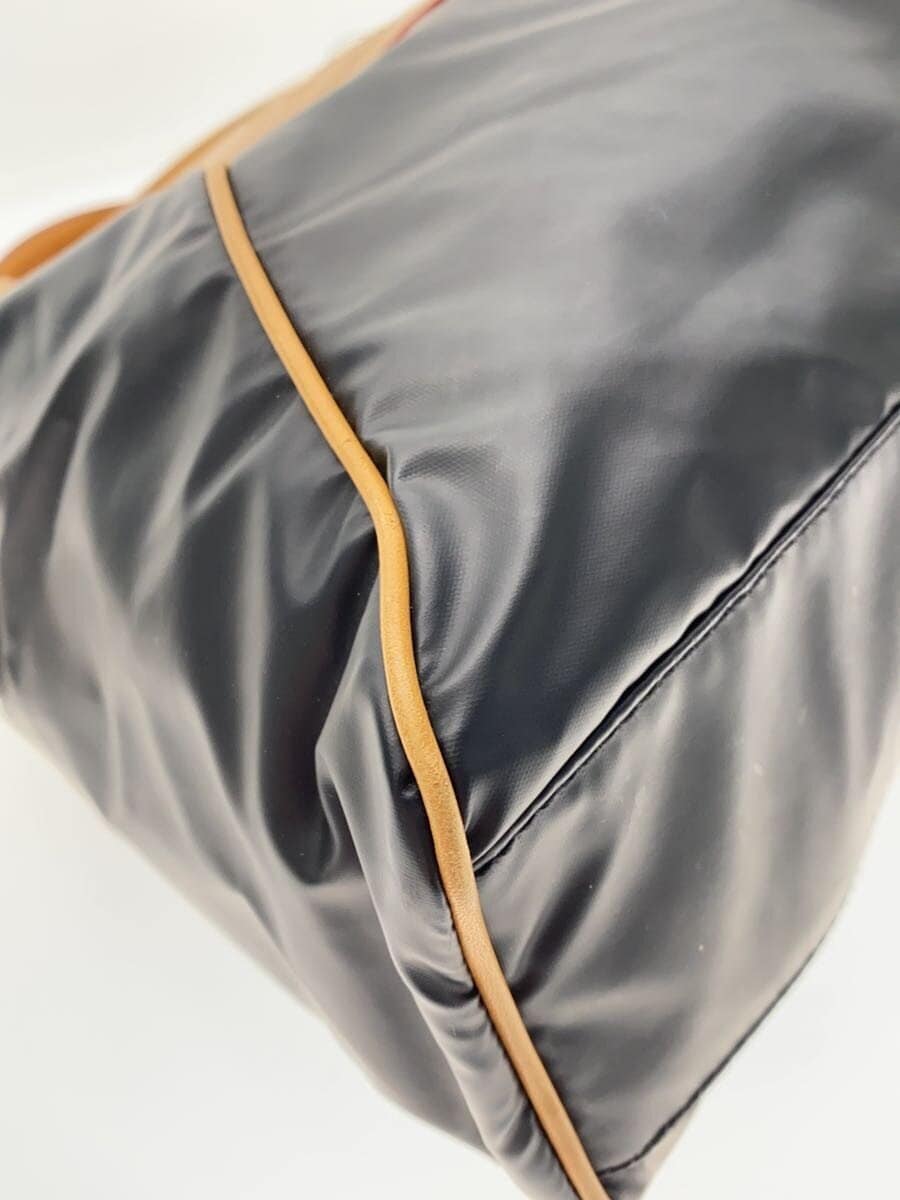 HUNTING WORLD Tote Bag Leather BLK 7