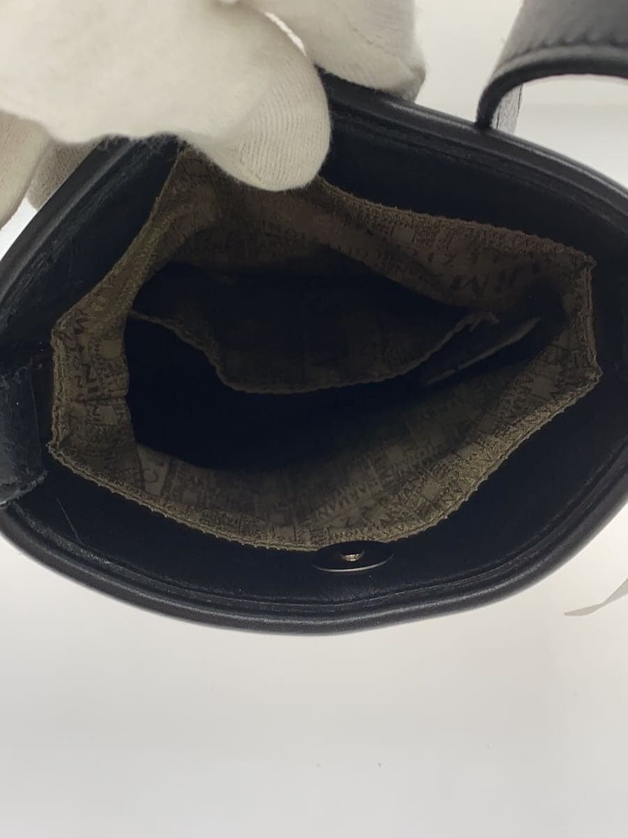 ARMANI COLLEZIONI Shoulder Bag -- BLK All-over pattern 6