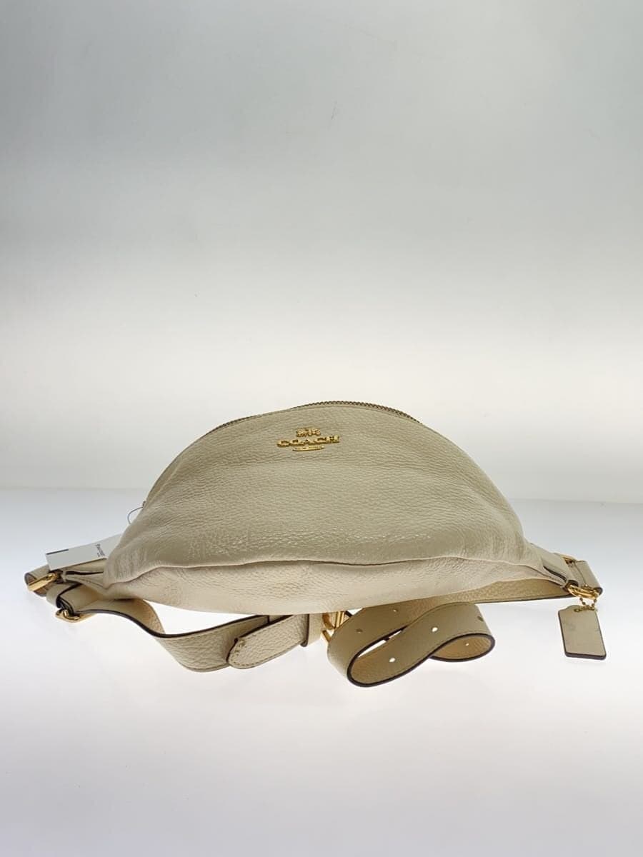 COACH Waist Bag Leather CRM F48738 4