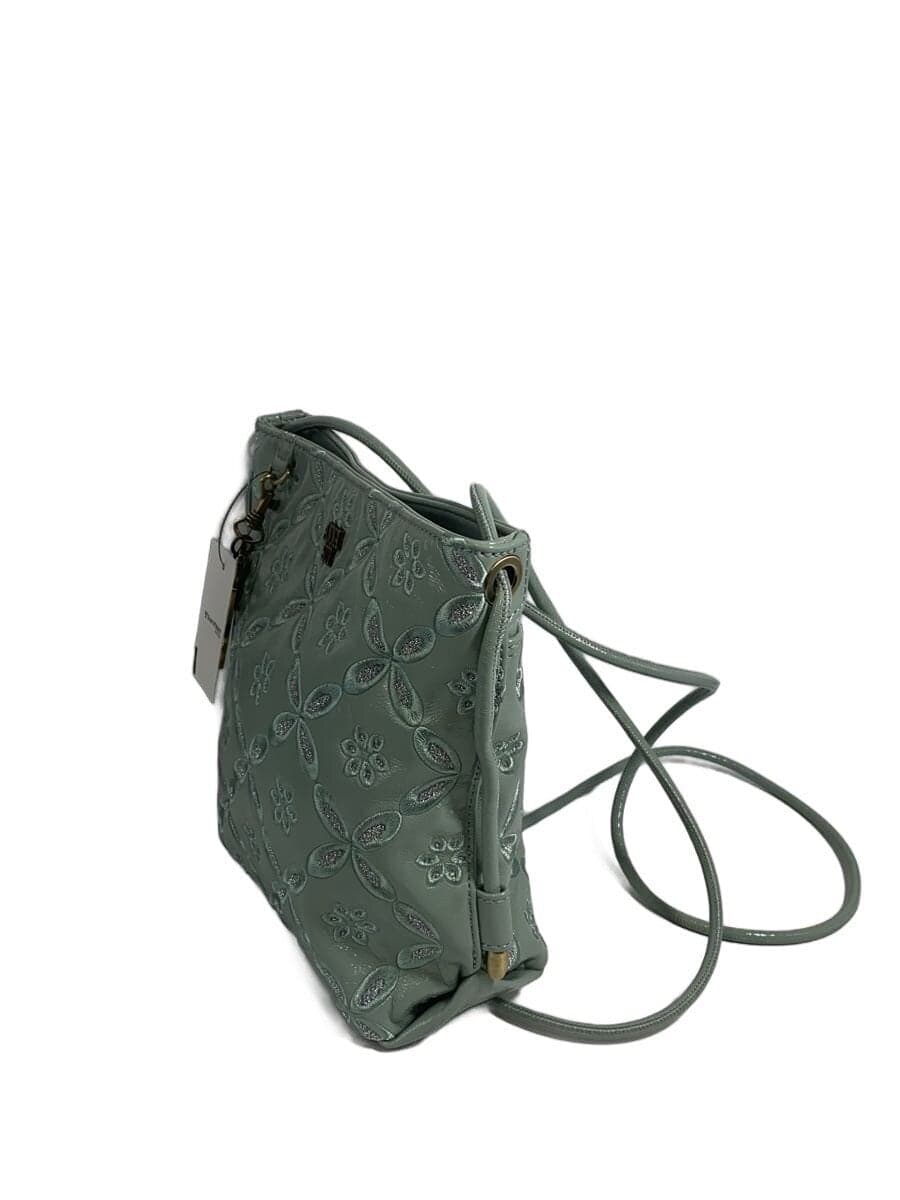 ANNA SUI New Garden Mini Shoulder Shoulder Bag -- GRN All-over Pattern 2