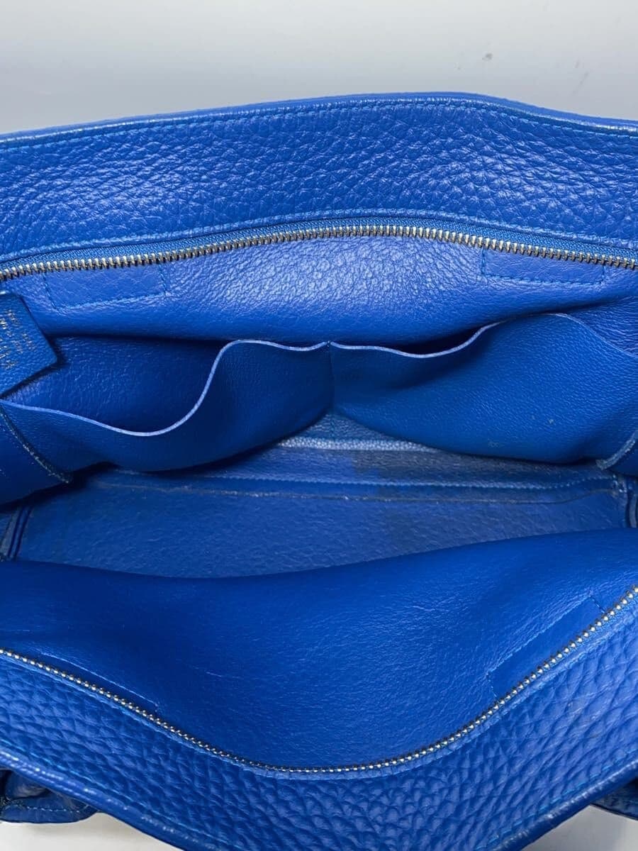 FURLA Shoulder Bag Leather BLU F6852 6