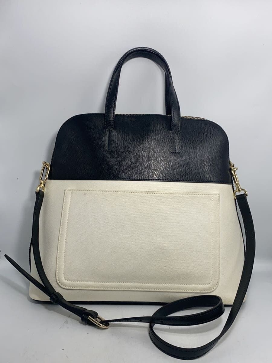 FURLA Shoulder Bag Leather Black 3