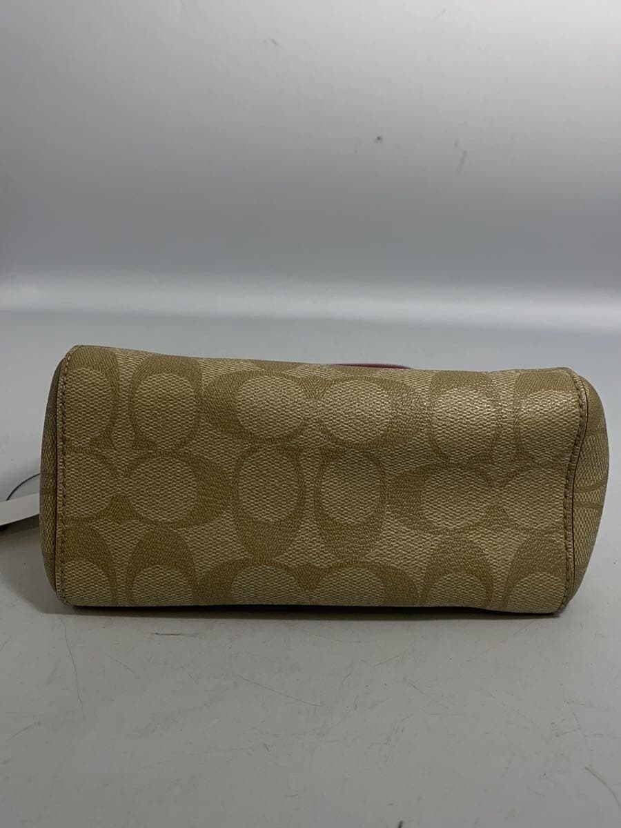 COACH Shoulder Bag Leather BRW All-over Pattern C9947 4