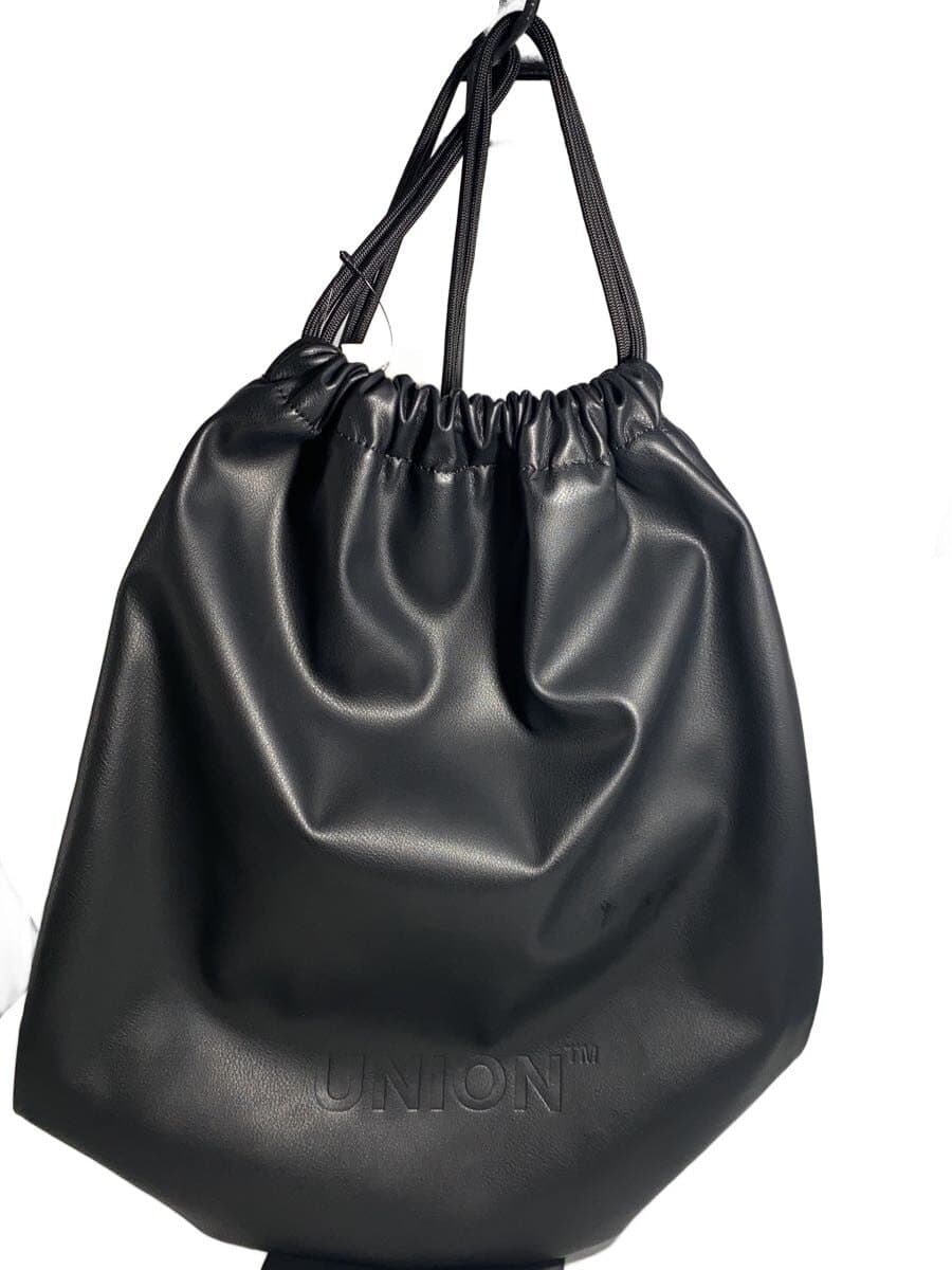 UNION bag fake leather BLK plain