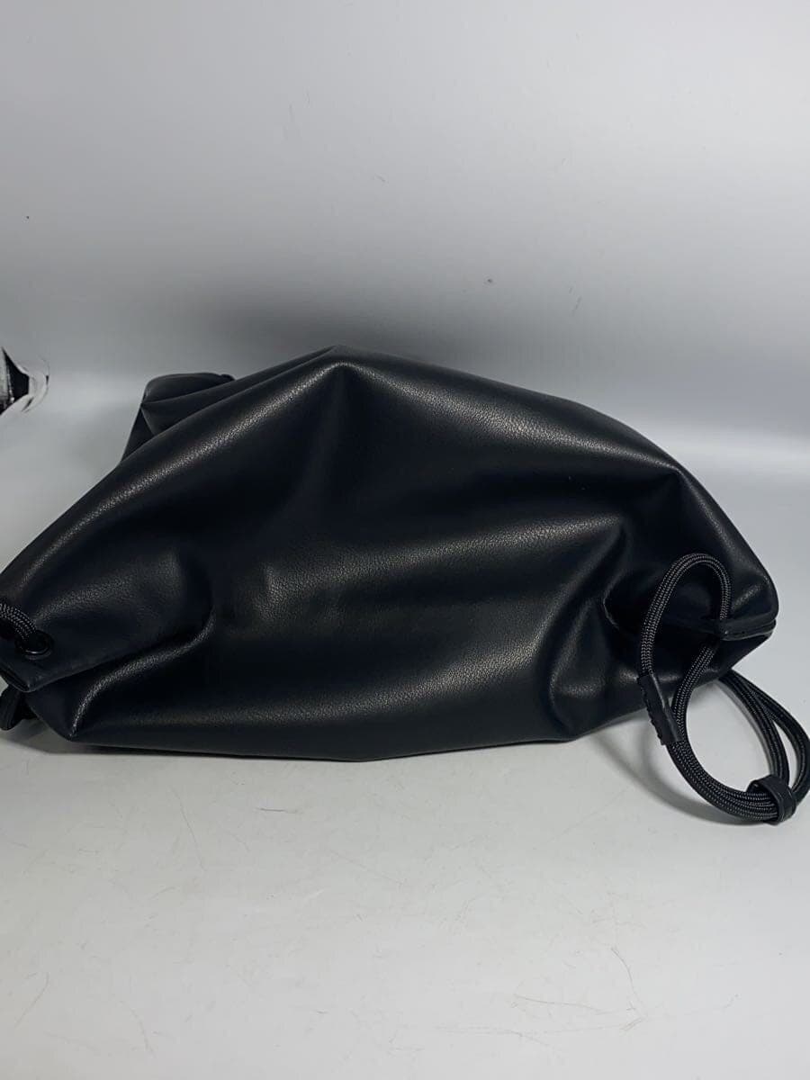 UNION bag Synthetic Leather BLK plain 4