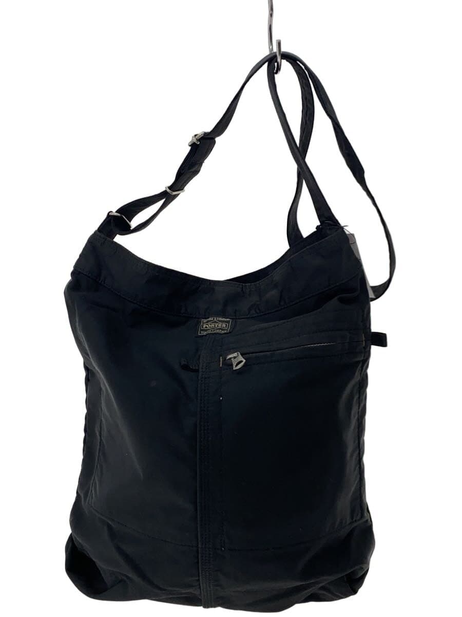 PORTER Shoulder Bag Nylon BLK Solid