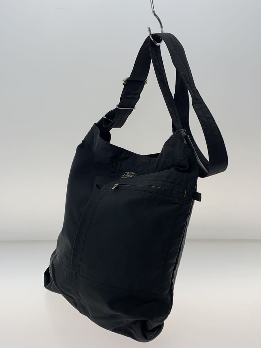 PORTER Shoulder Bag Nylon BLK Solid 2