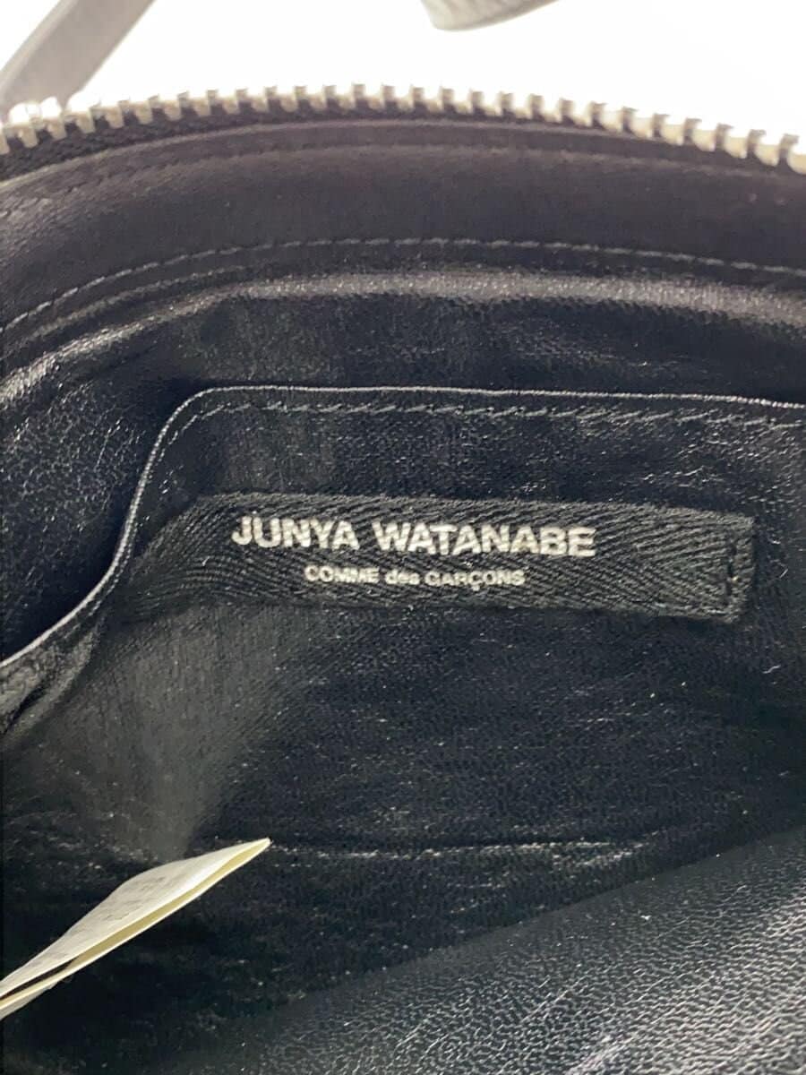JUNYA WATANABE COMME des GARCONS Pony Hair Zebra Pattern Shoulder Bag Leather BLK Animal JQ-K 202 5