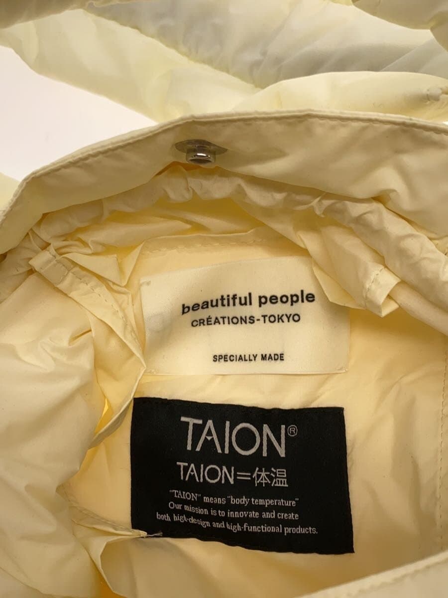 beautiful people x TAIONPATTED MINI TOTE SHOULDER BAG Nylon CRM Solid 1465611984 5