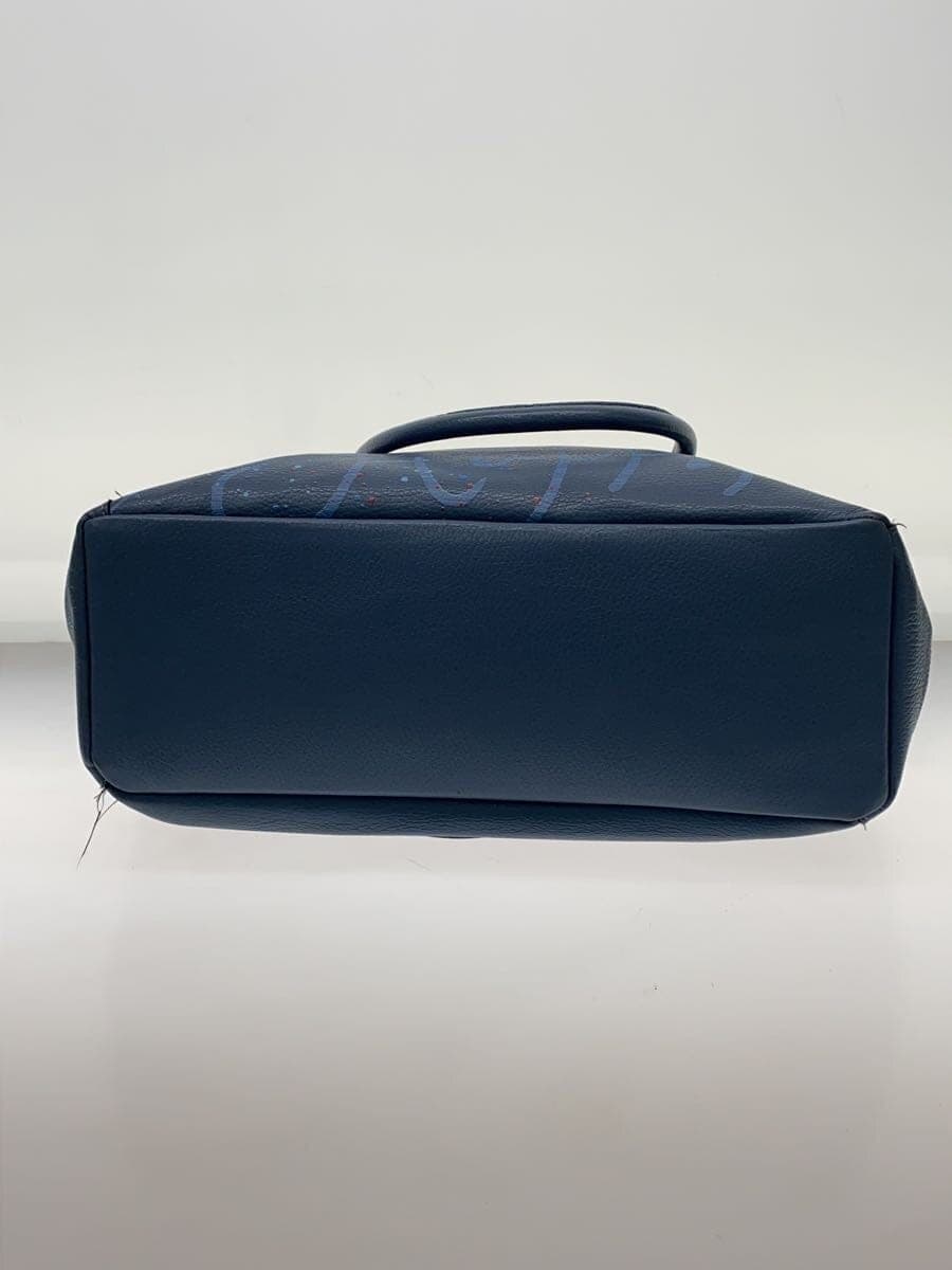 Other Brand ALBERTO BONI Tote Bag Leather BLU 4