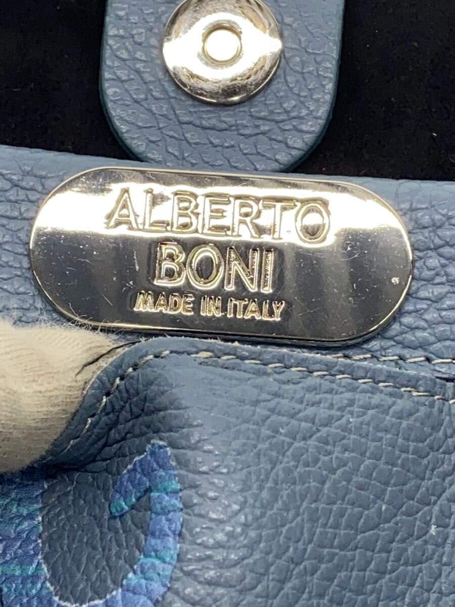 Other Brand ALBERTO BONI Tote Bag Leather BLU 5