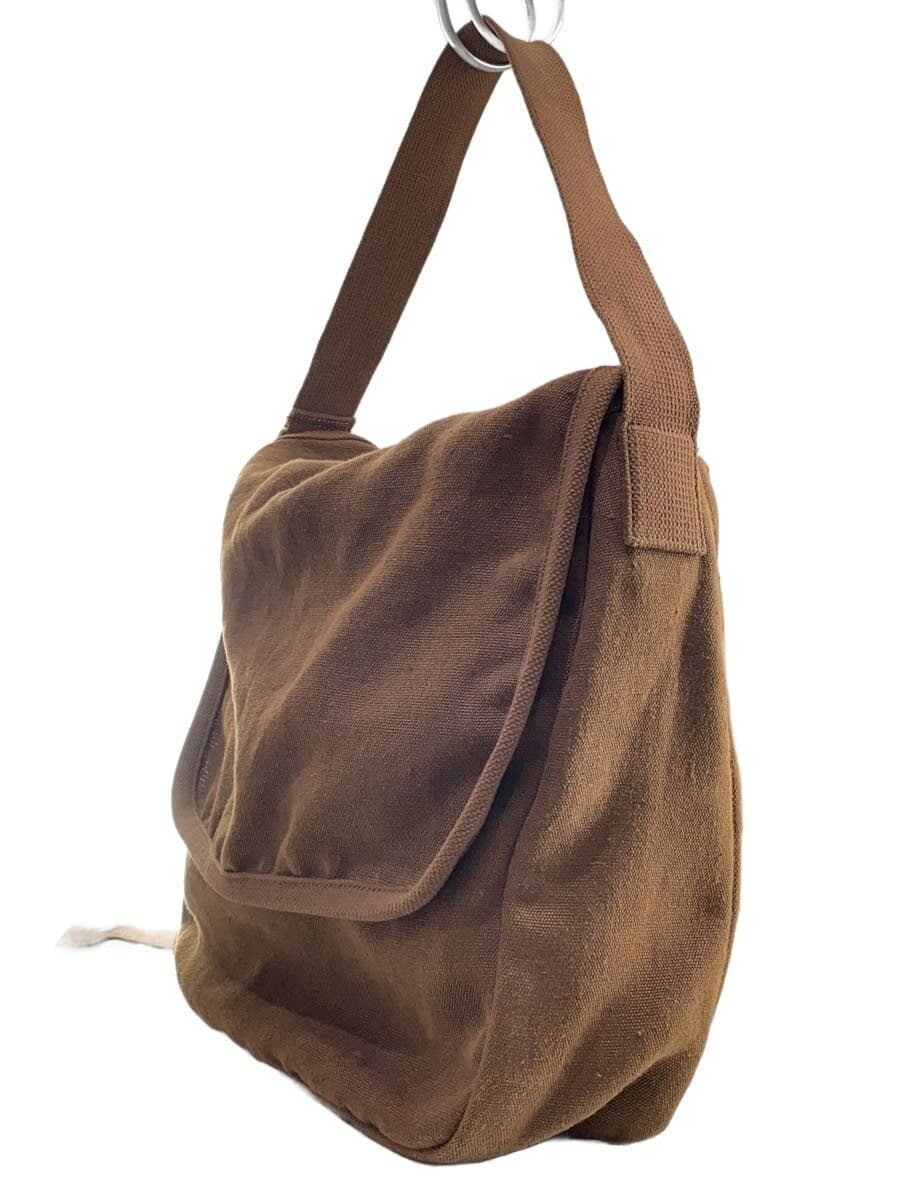 COMOLI shoulder bag canvas BRW plain 2