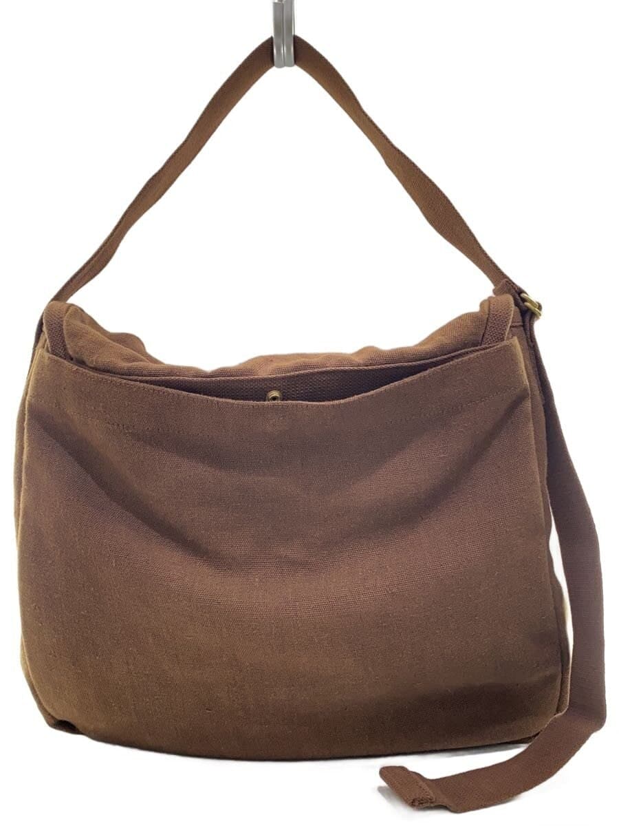 COMOLI shoulder bag canvas BRW plain 3