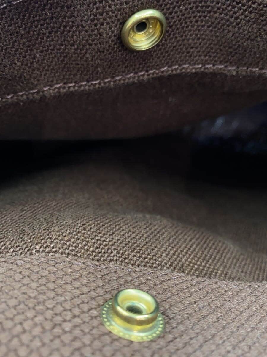 COMOLI shoulder bag canvas BRW plain 7