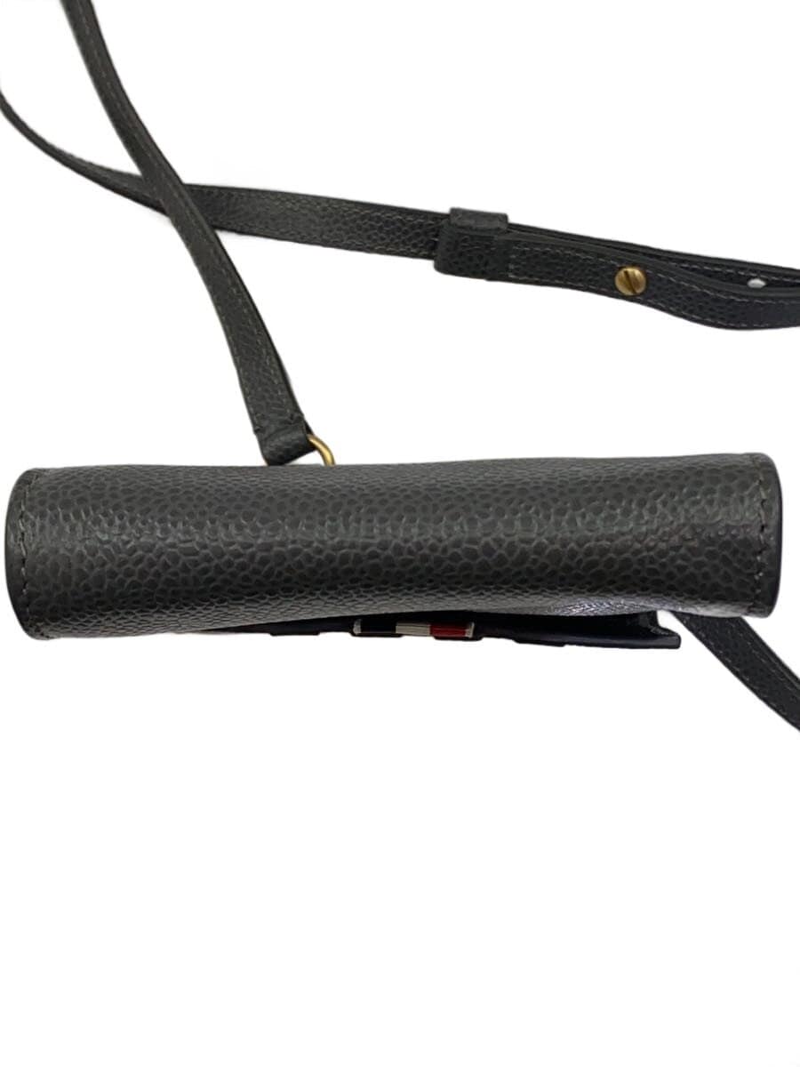 THOM BROWNE. NEW YORK shoulder bag leather GRY 4