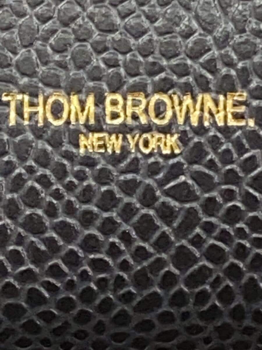 THOM BROWNE. NEW YORK shoulder bag leather GRY 5
