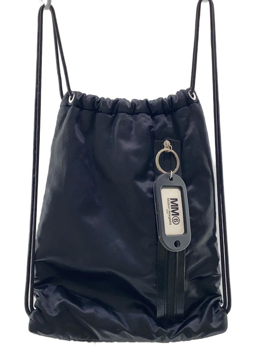 MM6 Backpack Polyester Black Plain S54wa0014