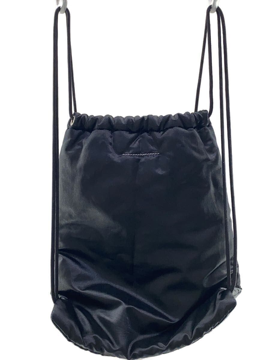 MM6 Backpack Polyester Black Plain S54wa0014 3