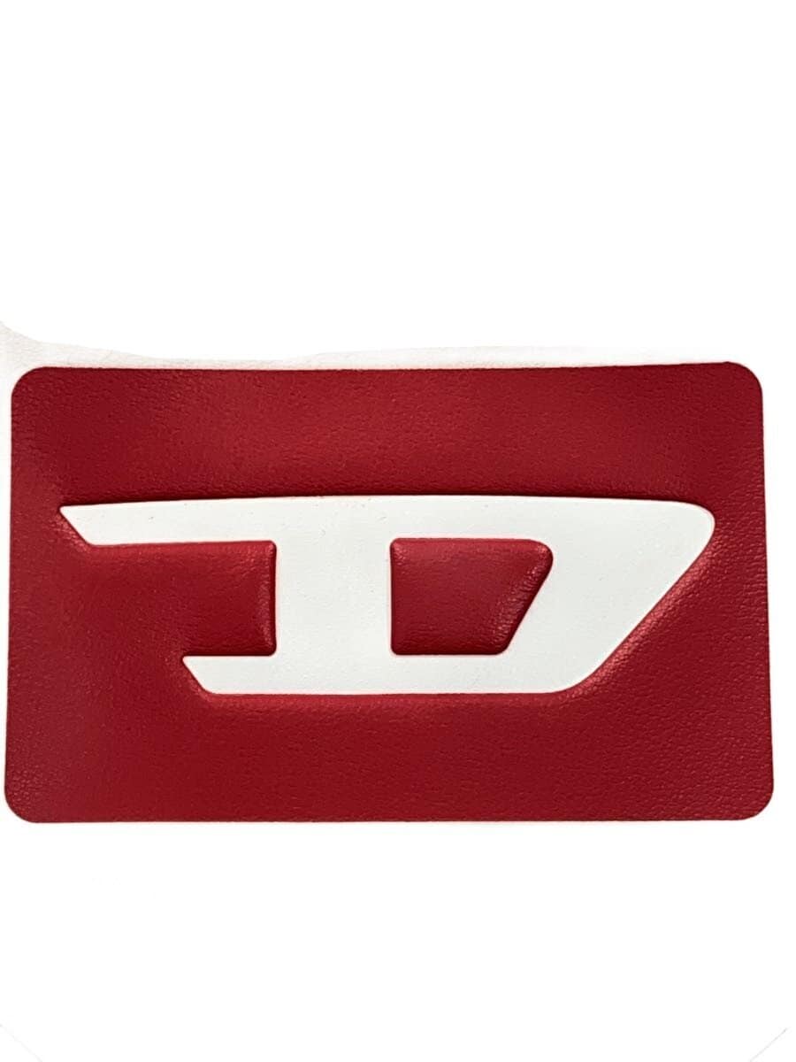 DIESEL logo shoulder bag round type bag leather BEG 5