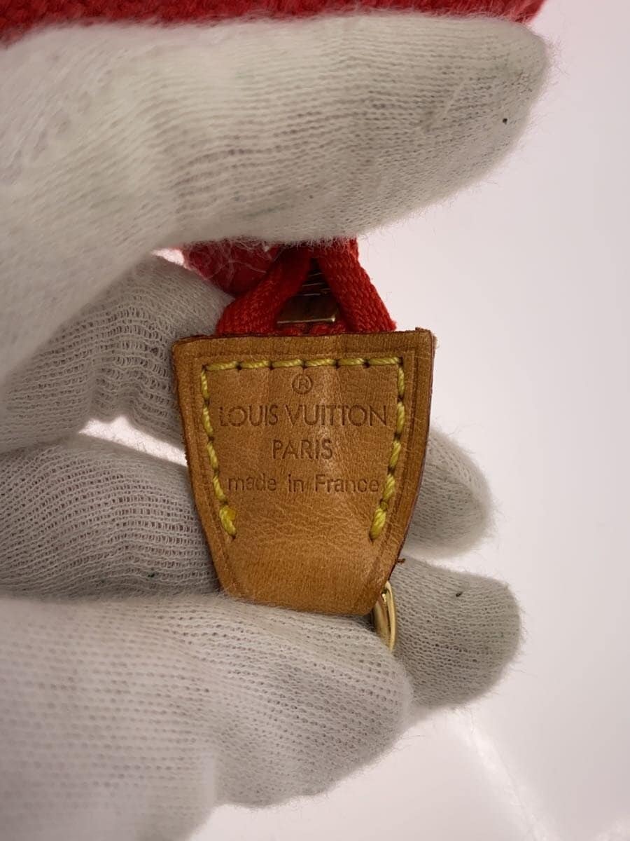 LOUIS VUITTON Cabas GM Tote Bag Canvas RED Solid M40031 5