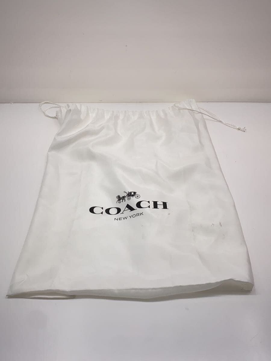 COACH Tote Bag Leather Solid 7