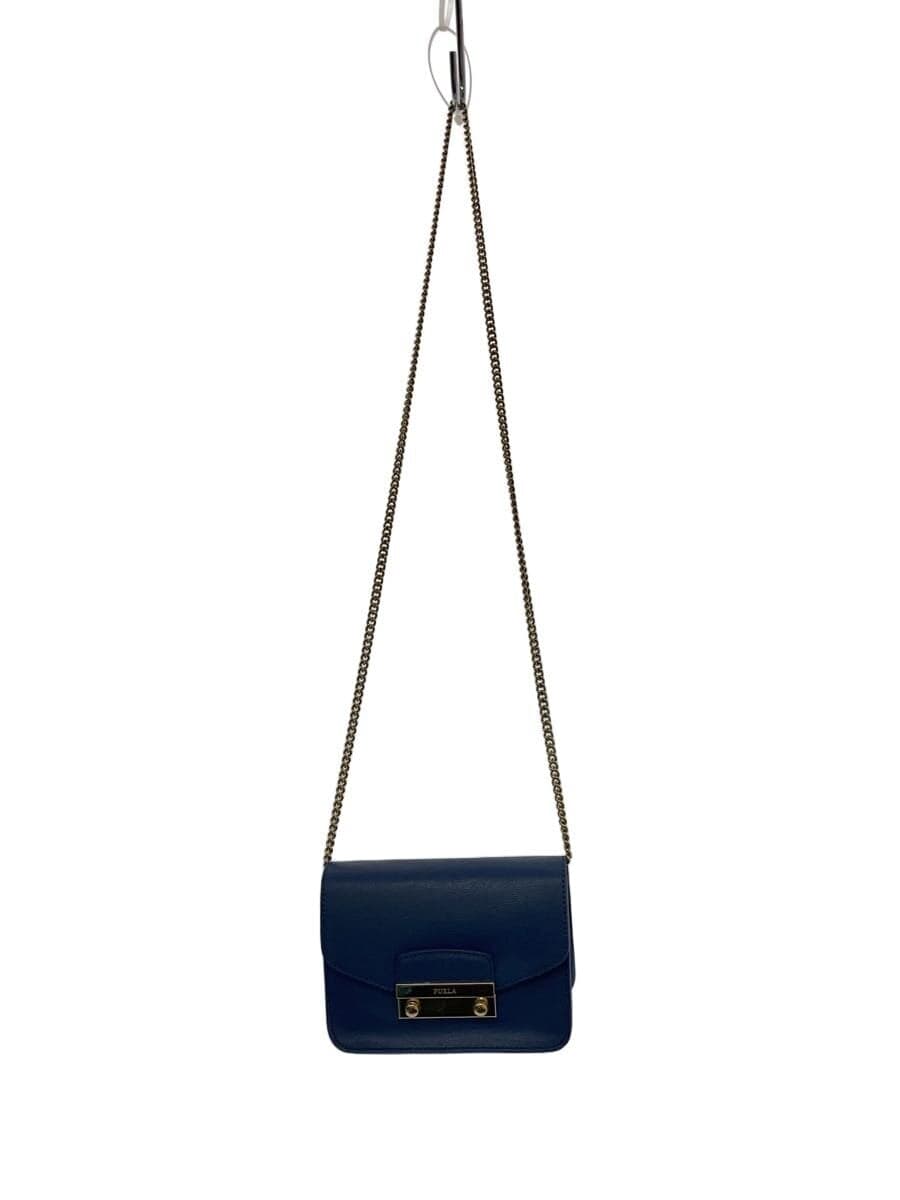 FURLA Shoulder Bag BLU Solid