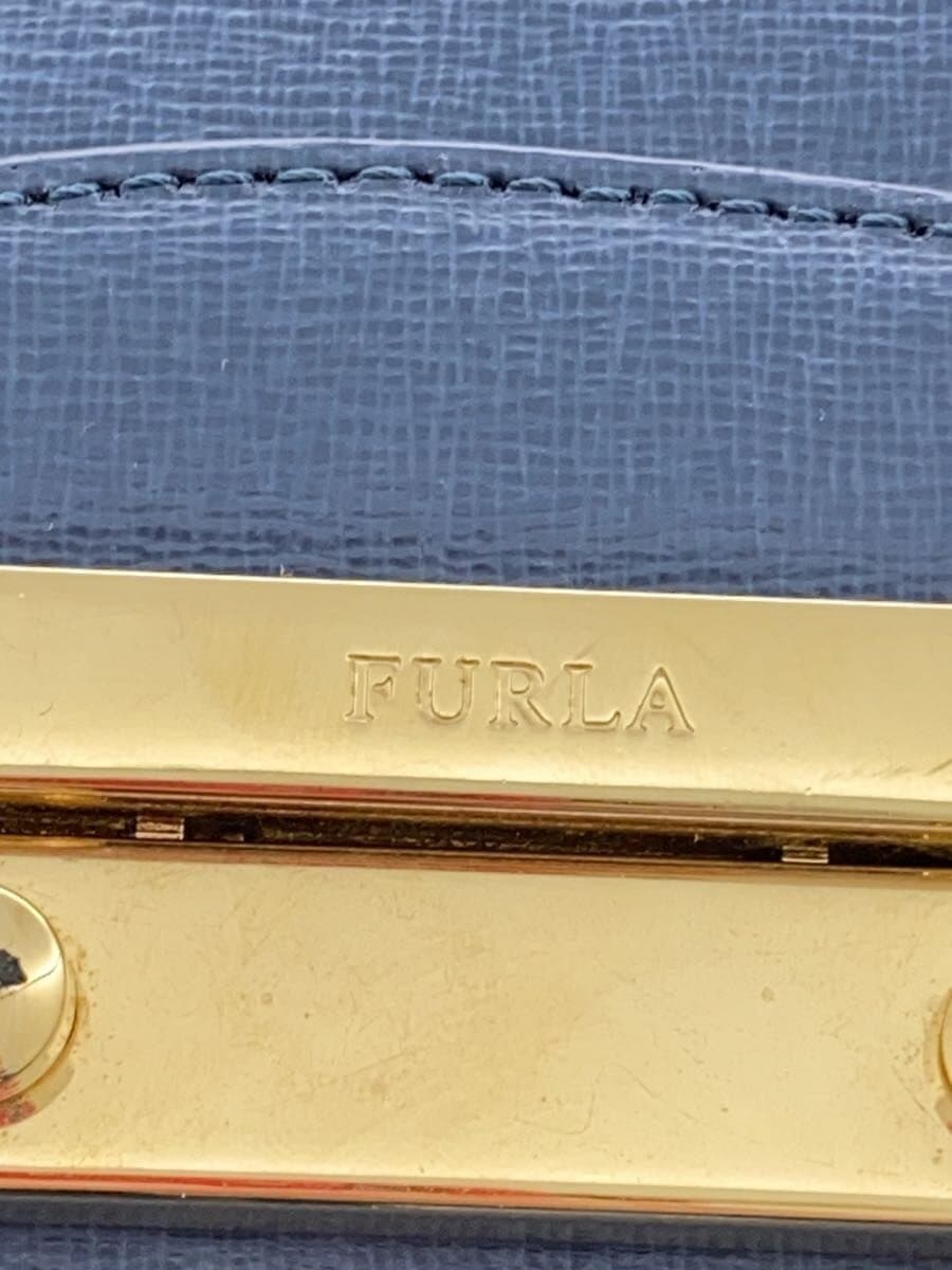 FURLA Shoulder Bag BLU Solid 5