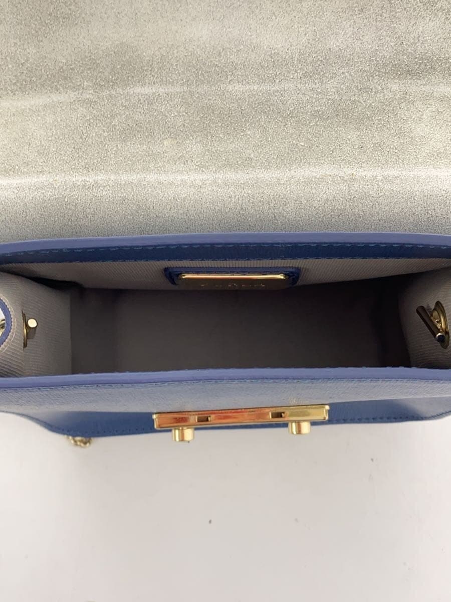 FURLA Shoulder Bag BLU Solid 6