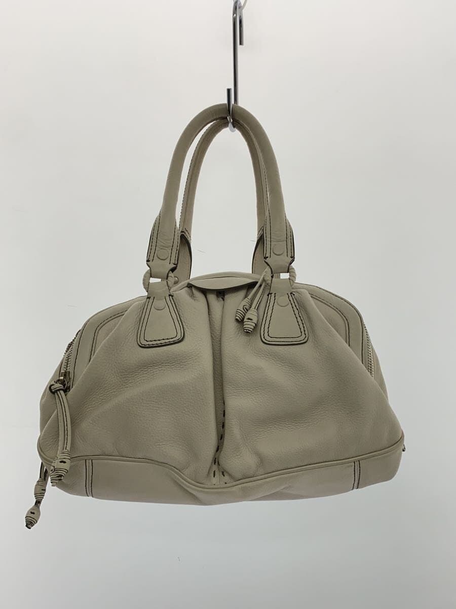 COLE HAAN Handbag Leather WHT 2