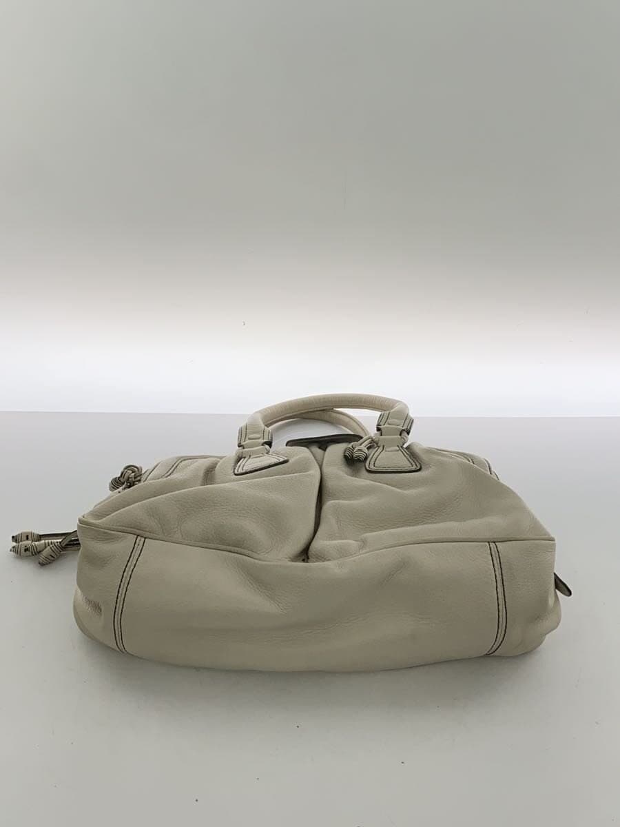 COLE HAAN Handbag Leather WHT 3