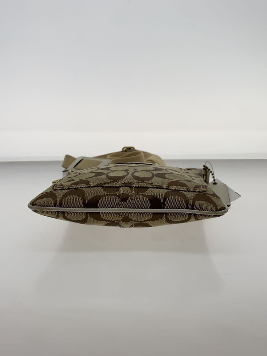 COACH Shoulder Bag Canvas BRW All Over Pattern F40897 4