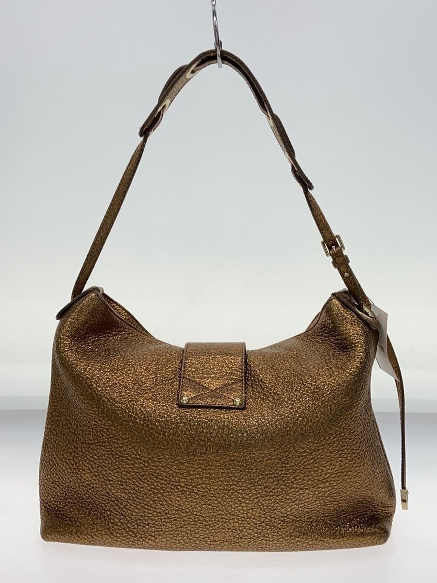 JIMMY CHOO shoulder bag leather GLD 3