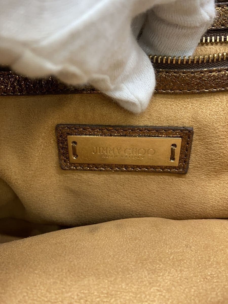 JIMMY CHOO shoulder bag leather GLD 5