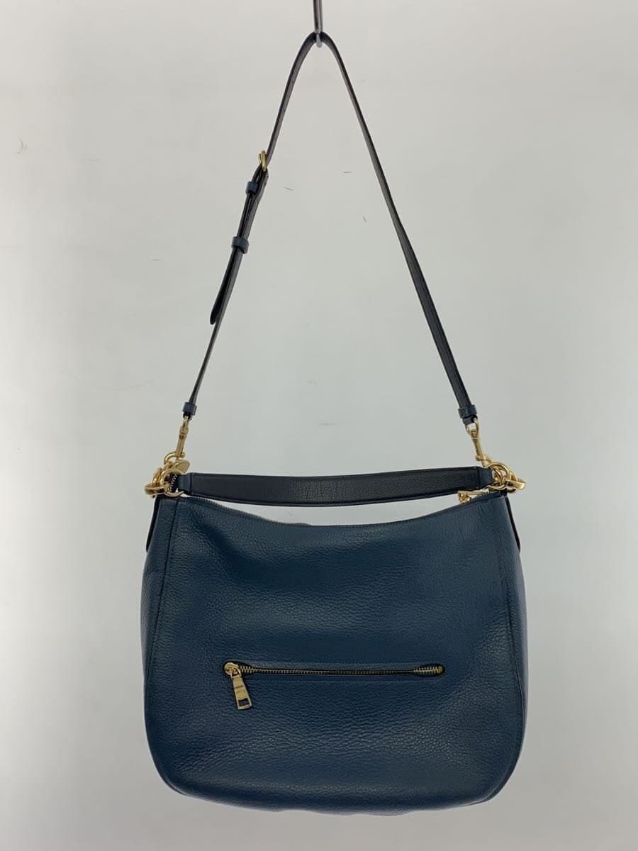 COACH Shoulder Bag Leather BLU F37810 2