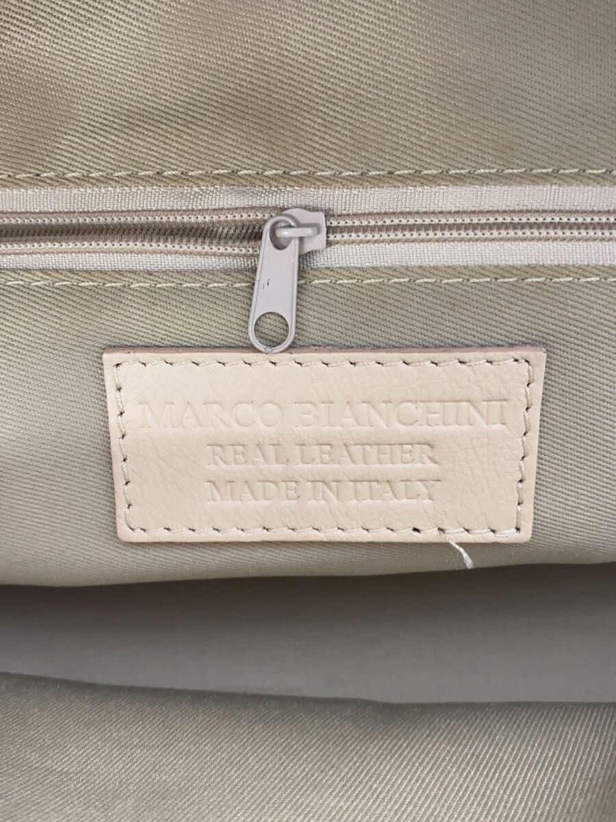 MARCO BIANCHINI Shoulder Bag Leather BLU 4