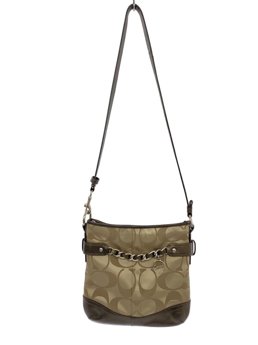 COACH Chain Duffle_Signature_Beige BEG