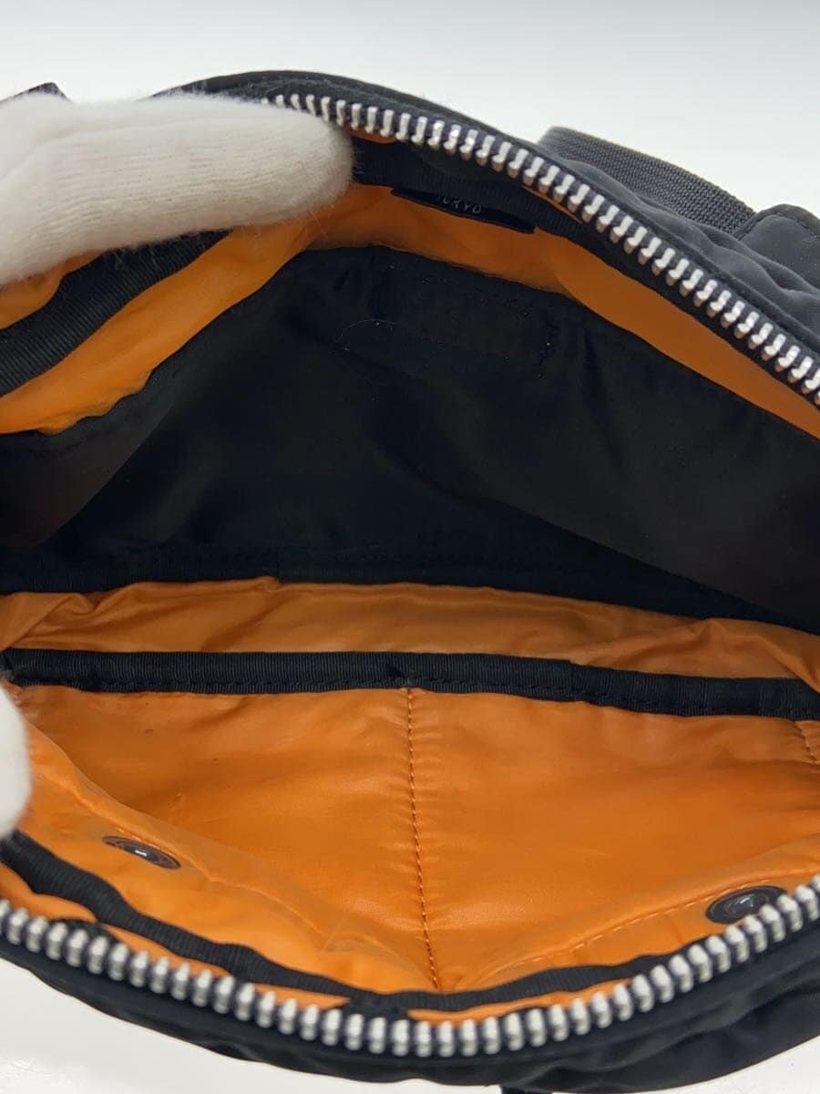 PORTERTANKER Waist Bag Nylon BLK Plain 6