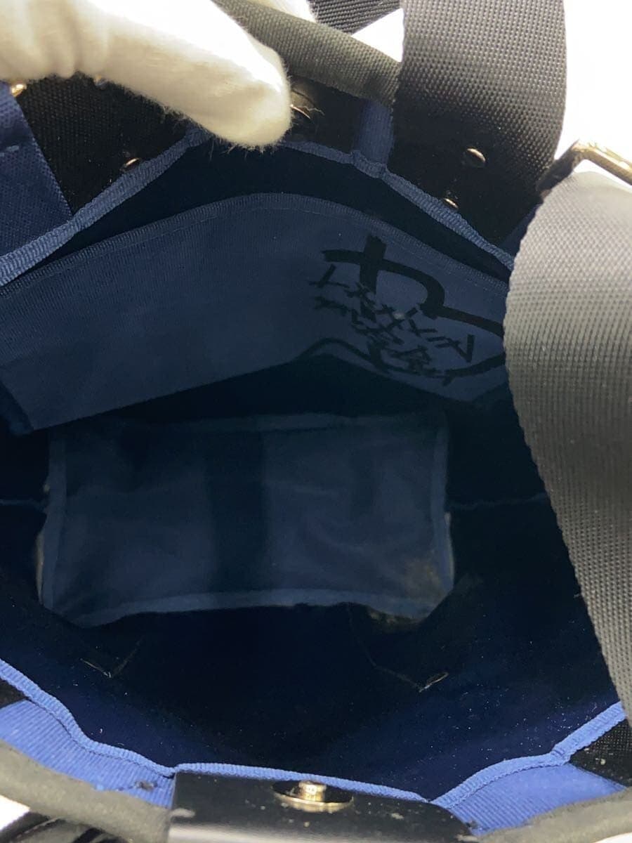 LANVIN en Bleu Backpack Canvas BLU 6